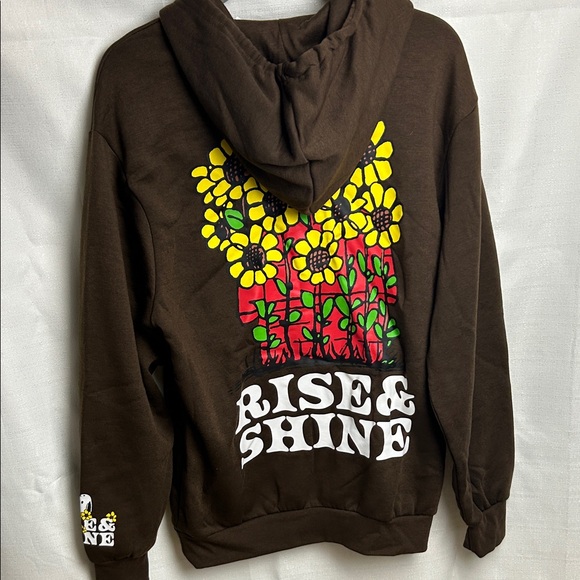 Snoopy and Woodstock “Rise and Shine” hoodie NWT size S Peanuts - Picture 11 of 16